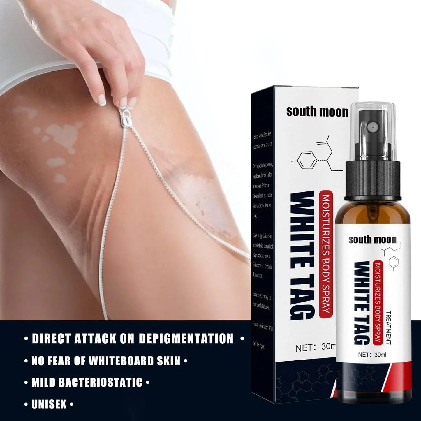 Last Day Of Discount 🔥 White Tag Moisturizes Body Spray