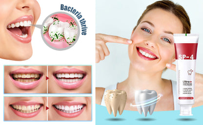 Last Day Of Discount 🔥  SP4  Probiotic Whitening Toothpaste